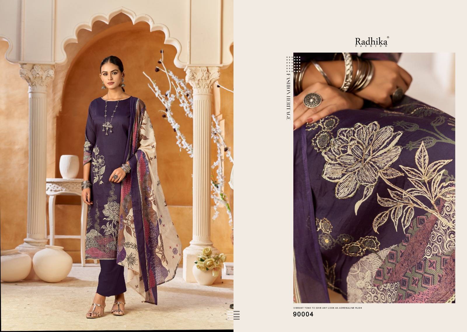 Radhika Azara Jessika Vol 2 Dress materials suppliers in kolkata